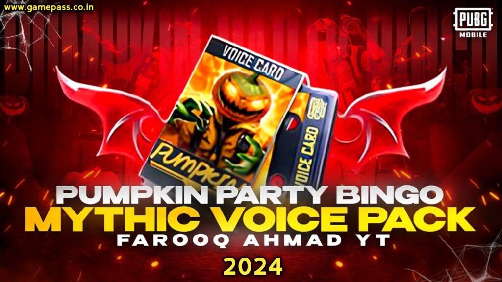 Pumpkin Party Bingo Mythic Voice Pack 2024