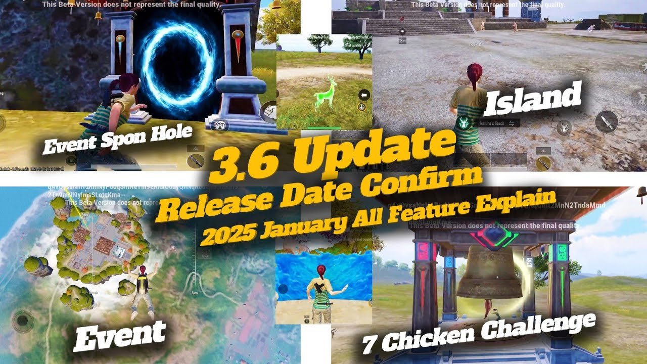 BGMI 3.6 Update Release in January 2025