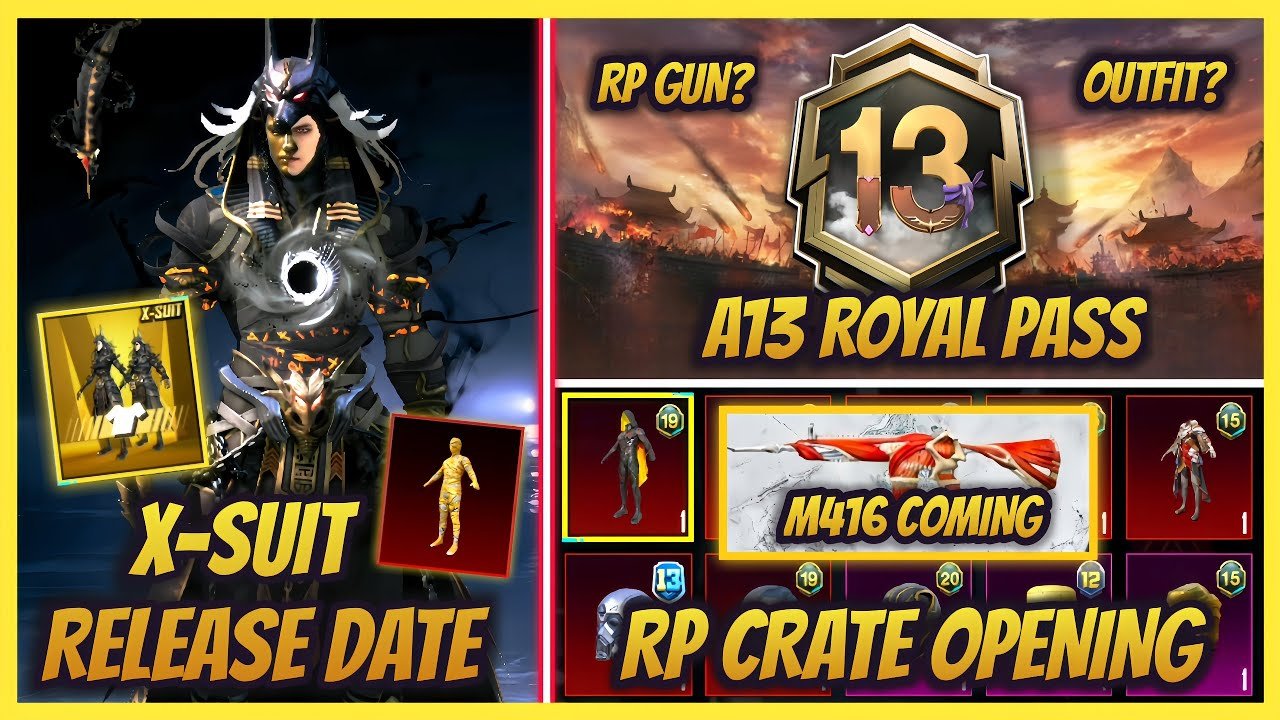 BGMI 3.8 Update Royal Pass