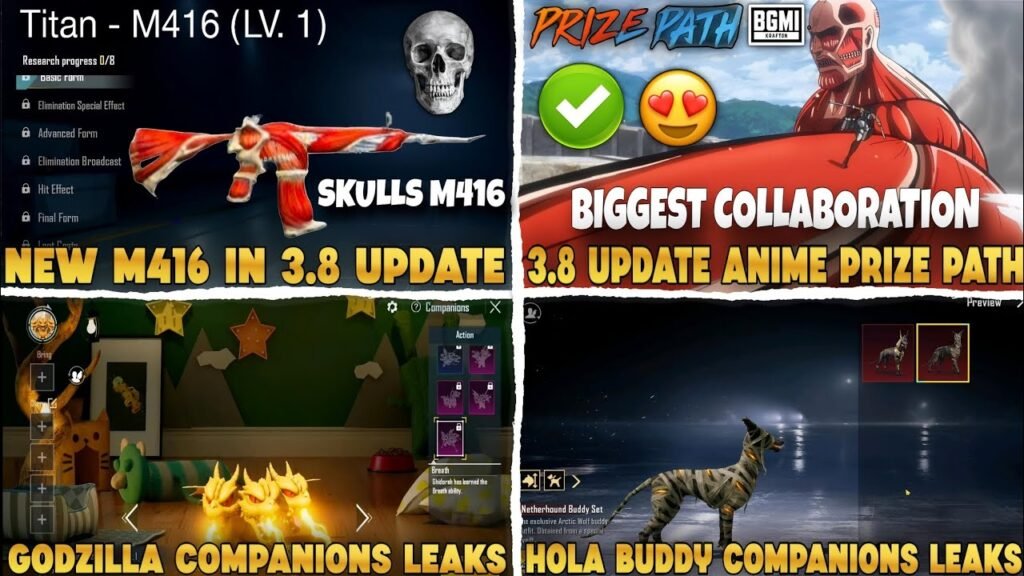 BGMI 3.8 Update Release Date and Time