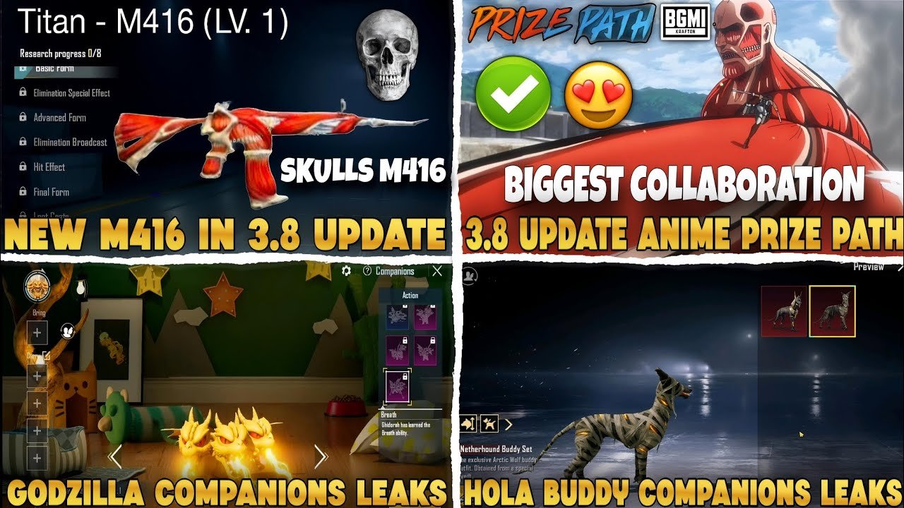 BGMI 3.8 Update Release Date and Time