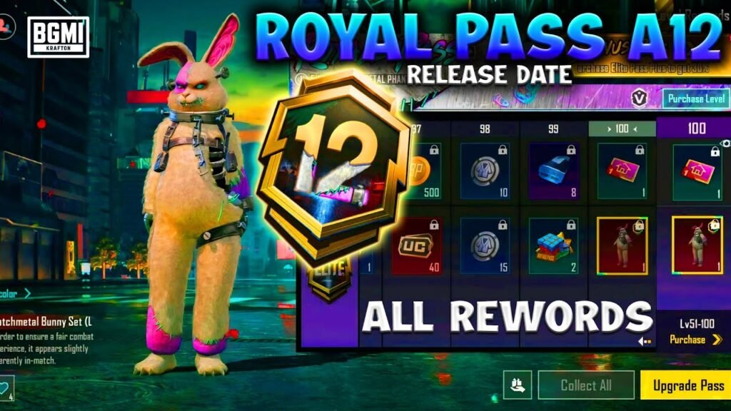 A12 Royal Pass BGMI Release Date