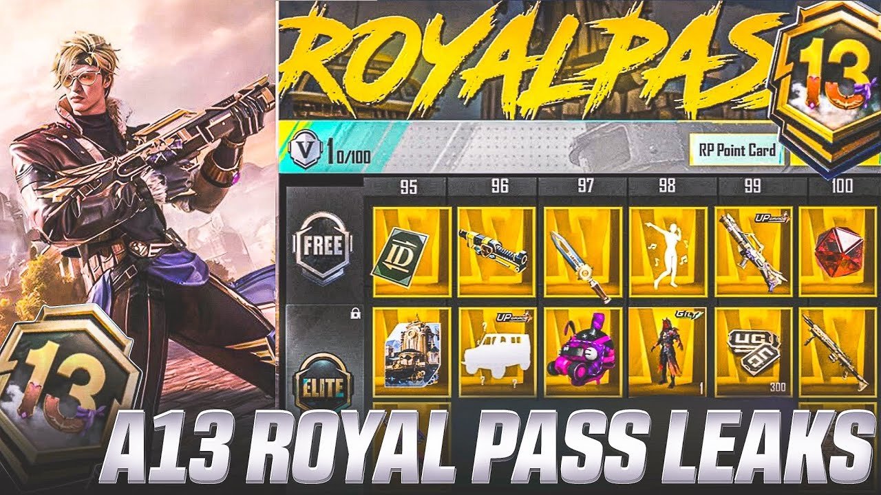 BGMI A13 Royal Pass
