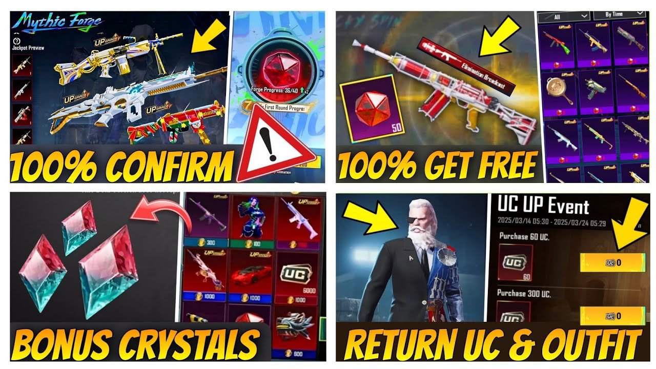 BGMI 3.8 Update Next Mythic Forge
