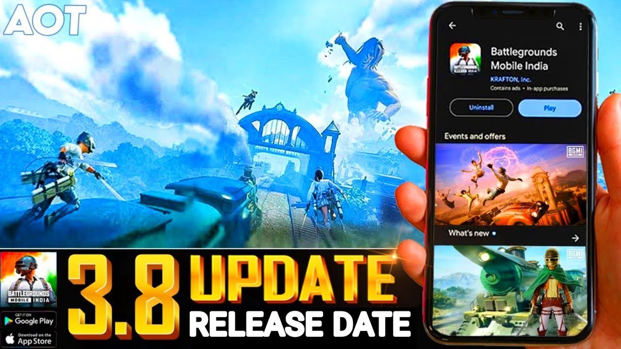 BGMI 3.8 New Update Release Date